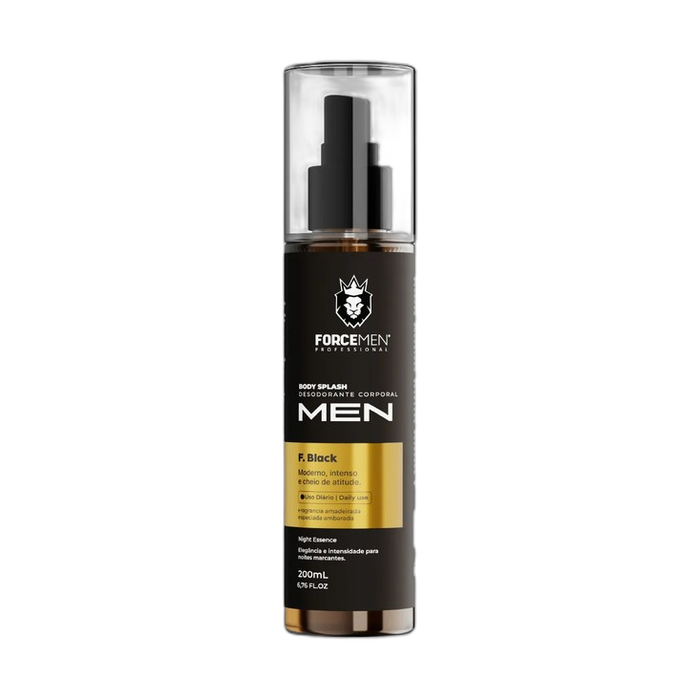 Body Splash Force Men 200ml — F. Black